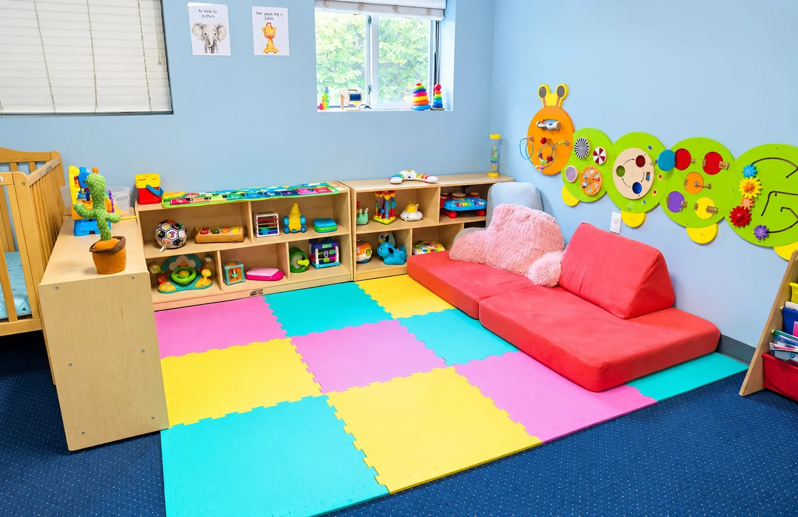 Infant Program classroom at Rising Stars Day School