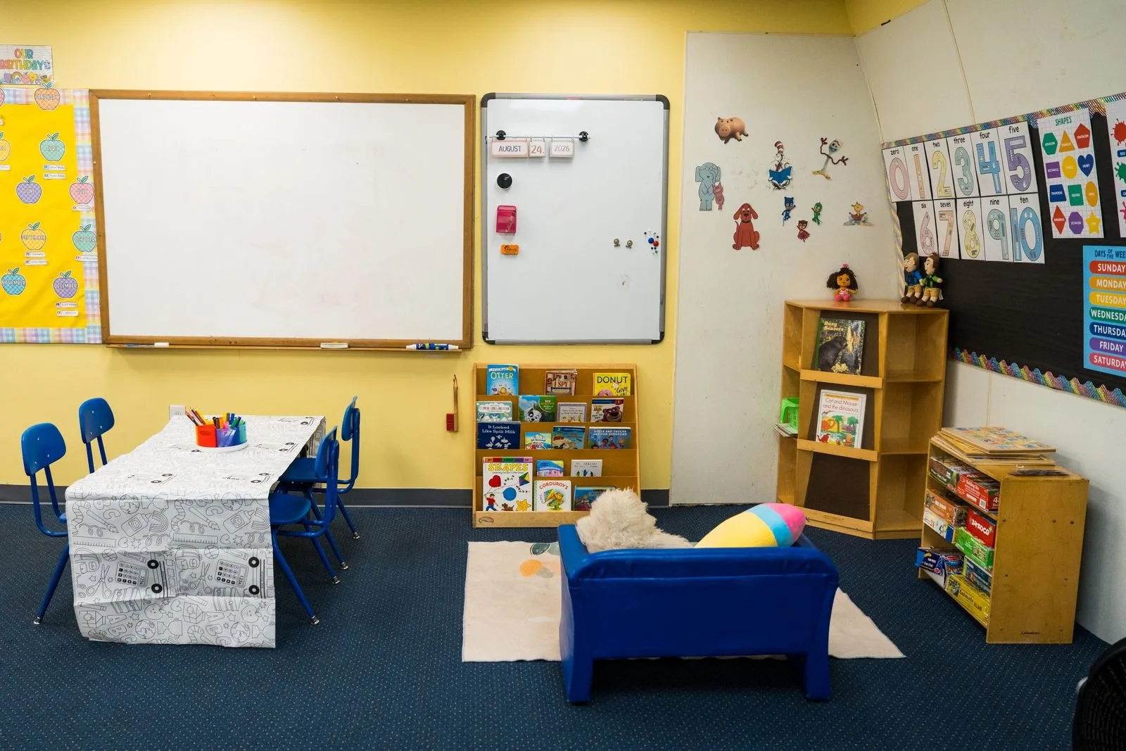 Preschool Program classroom at Rising Stars Day School