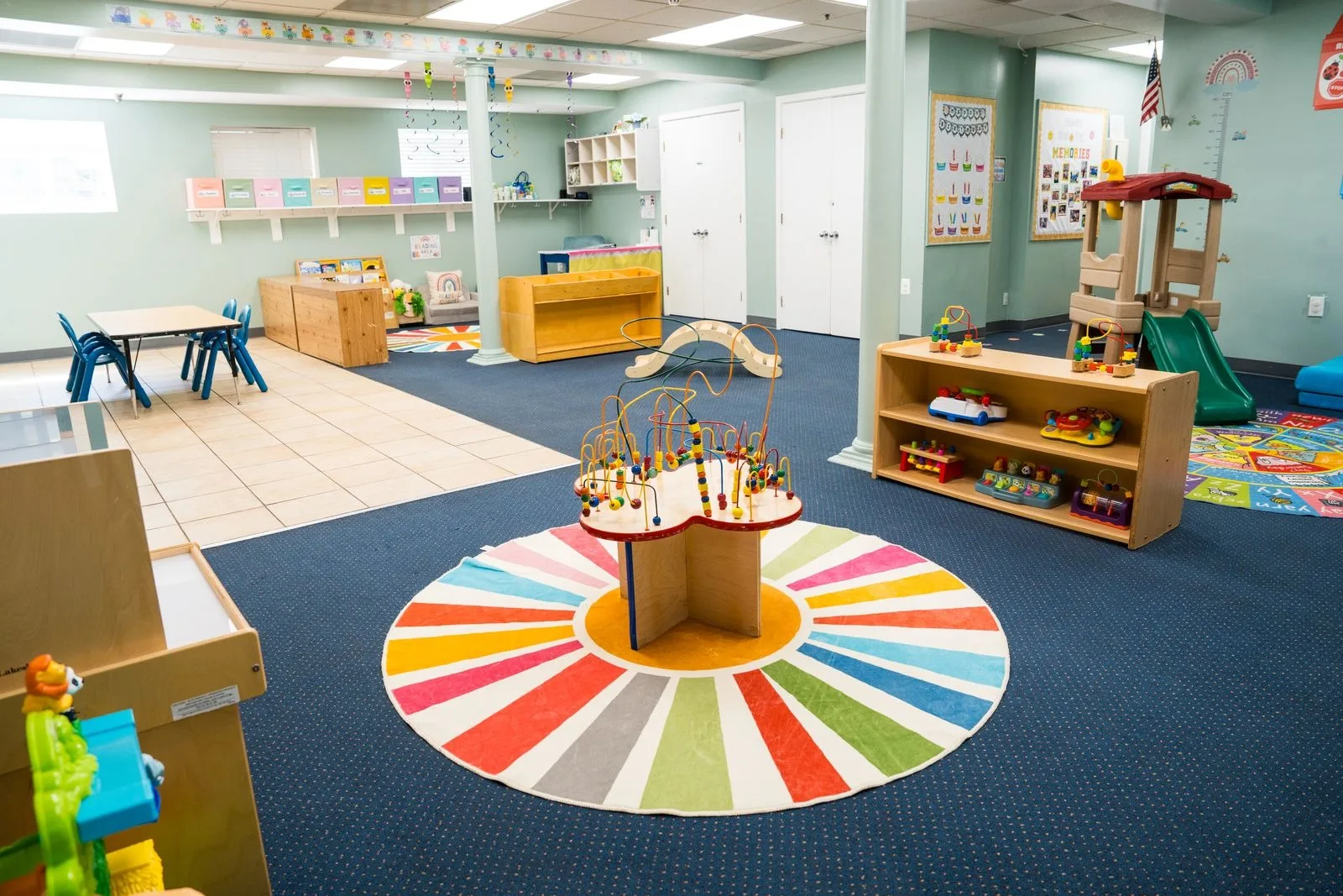 Toddler Program classroom at Rising Stars Day School